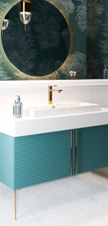 Раковина встраиваемая сверху 80см Sanita Luxe Fest FST80SLWB01 белый